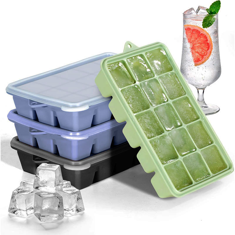 Meal Prep Freezer - 3PCS Cocktail Whiskey Ice Cubes Maker