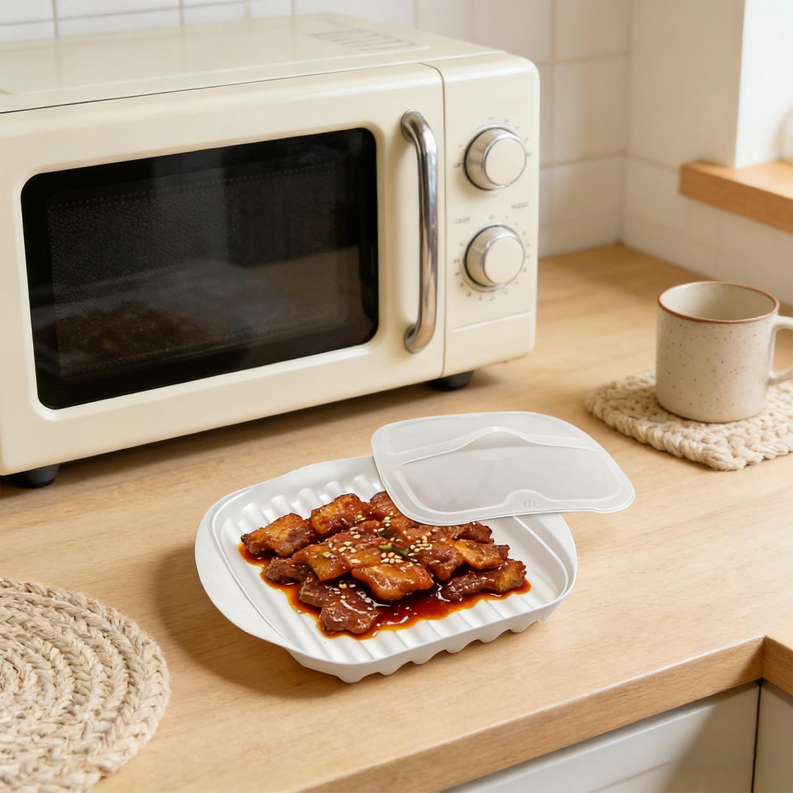 Microwave Bacon Tray Non-Stick - огляд і ціна Meal Prep Hot Dogs