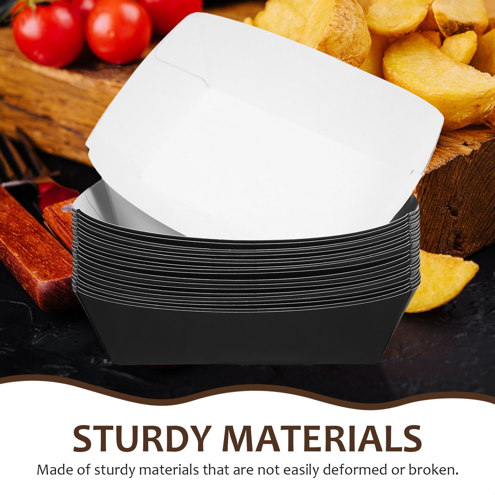 20Pcs Kraft Paper Disposable F - огляд і ціна Meal Prep Hot Dogs