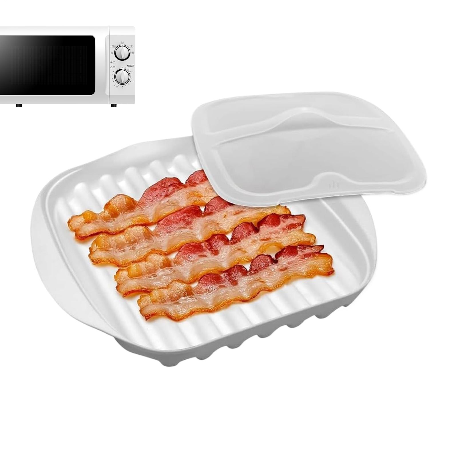 Microwave Bacon Tray Non-Stick - огляд і ціна Meal Prep Hot Dogs