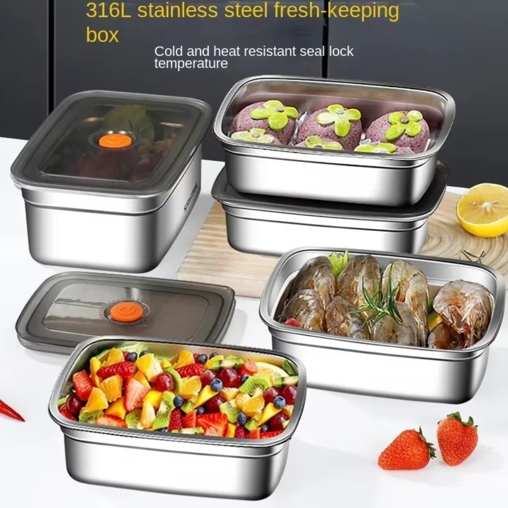Stainless Steel Camping Lunch  - огляд і ціна Meal Prep Freezer